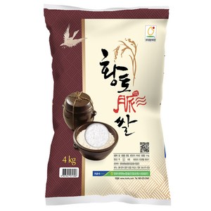 청원생명농협 2022년 햅쌀 황토맥쌀, 4kg, 1개