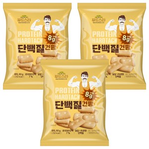 푸드스타 단백질 건빵, 60g, 3개