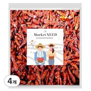 마켓니드 베트남 건고추, 500g, 4개