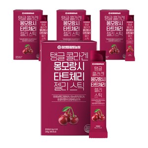 참앤들황토농원 탱글 몽모랑시 타트체리 콜라겐 스틱, 4개