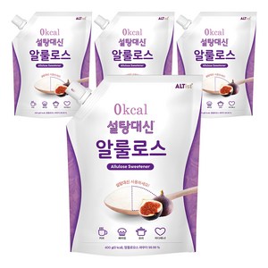 설탕대신 알룰로스, 400g, 4개
