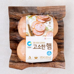 청정원 참나무로 훈연한 고소한 햄, 600g, 1개