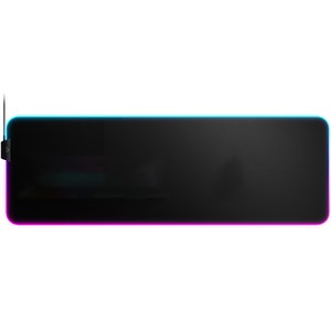 스틸시리즈 QcK Prism Cloth RGB 게이밍 마우스패드 XL, 1개, 블랙