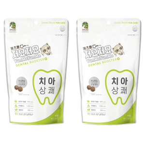 캐츠랑 고양이 저요저요 간식, 치아, 60g, 24개