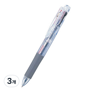 사라사 3색 중성펜 J3J2 0.5mm, 투명, 3개