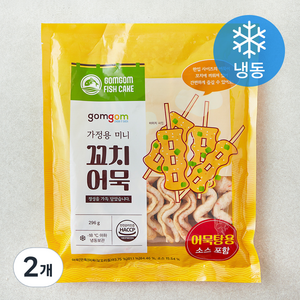 곰곰 가정용 미니 꼬치어묵 (냉동), 296g, 2개