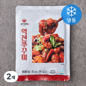 홍익상회 역전쭈꾸미 (냉동), 500g, 2개