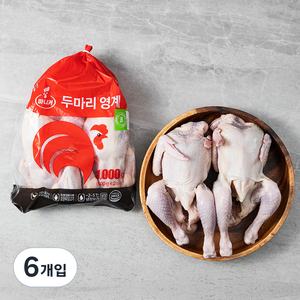 마니커 1등급 두마리 영계 6호 (냉장), 500g, 6개입