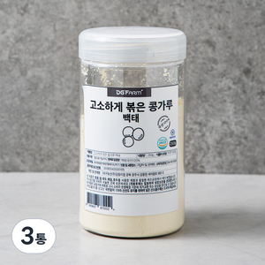 대구농산 고소하게 볶은 콩가루 백태, 250g, 3통