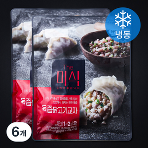 더미식 육즙 닭고기 교자 만두 (냉동), 350g, 6개