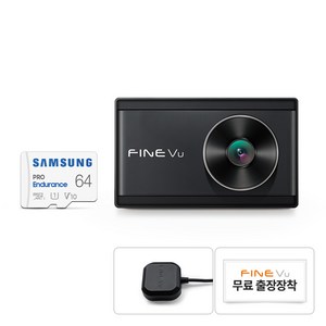 파인뷰 파인디지털 블루투스 와이파이 전후방 QHD/FHD 2채널 블랙박스 X3500 POWER, 64GB, 장착할인쿠폰 + GPS 안테나 + 동글미포함