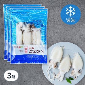 곰곰 손질 갑오징어 (냉동), 350g, 3개