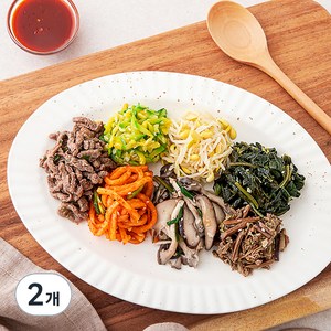 정미경키친 전주 비빔밥 세트 2인분, 330g, 2개