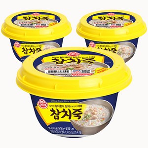 오뚜기 참치죽 상온, 285g, 3개