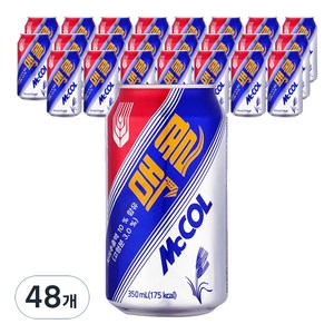 맥콜, 350ml, 48개