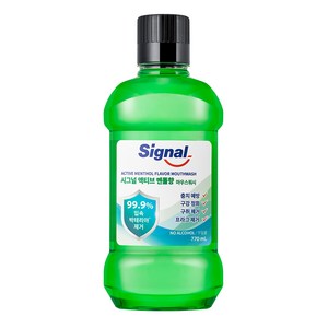 Signal 액티브 멘톨향 구강청결제, 770ml, 1개