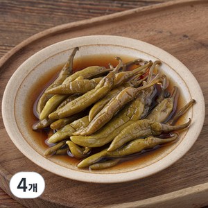 반찬단지 간장고추, 1kg, 4개