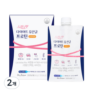 닥터브라이언 스키니핏 다이어트 유산균 프로틴, 280g, 2개