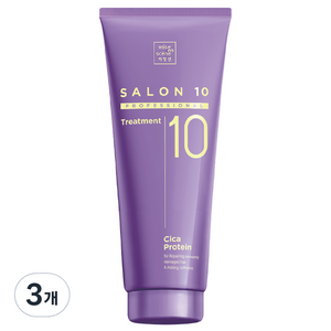 미쟝센 살롱 10 프로페셔널 시카 프로틴 트리트먼트, 3개, 215ml