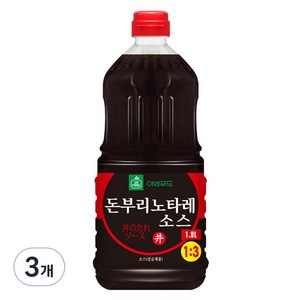 이엔푸드 돈부리노타레소스, 1.8L, 3개