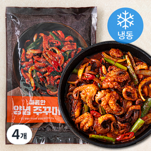 양념주꾸미 (냉동), 400g, 4개