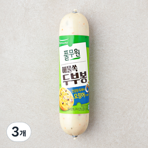 풀무원 해물쏙 두부봉, 180g, 3개