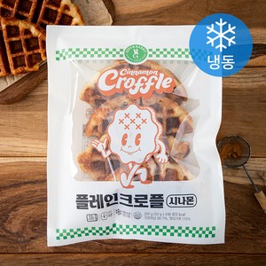 그린래빗 시나몬 크로플 4개입 (냉동), 1개, 200g