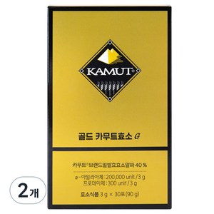 카무트 그레인온 골드 카무트효소G, 90g, 2개
