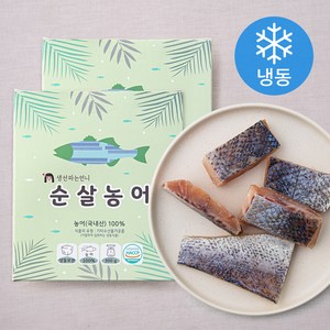 순살 농어 (냉동), 300g, 2박스