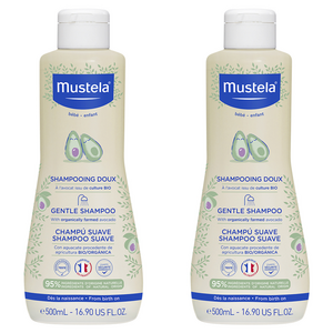 무스텔라 젠틀 유아 샴푸, 500ml, 2개