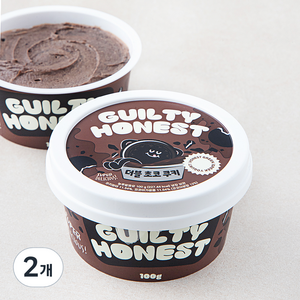 어니스트그릭 더블초코쿠키 요거트, 100g, 1개입, 2개