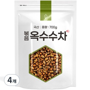 자연초 볶음옥수수차, 700g, 1개입, 4개