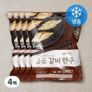 곰곰 갈비만두, 490g, 4팩