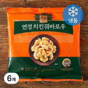 프레시지 연경 치킨 꿔바로우 (냉동), 6개, 340g