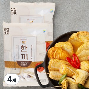 삼진어묵 딱 한끼 어묵탕 얼큰한맛, 326g, 4개