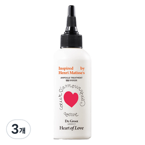 닥터그루트 애딕트 하트 에디션 앰플 트리트먼트, 180ml, 3개