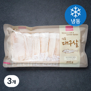 미국산 선동대구살 (냉동), 3개, 400g