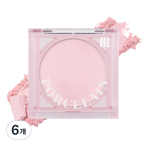 머지 포셀린 치크 블러셔 4.2g, 페어링 핑크, 6개