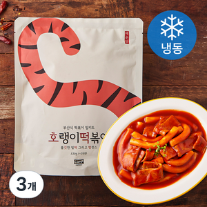 매운맛 호랭이 떡볶이 (냉동), 530g, 3개