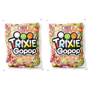 트릭시 고팝 플랫 롤리팝, 2kg, 2개