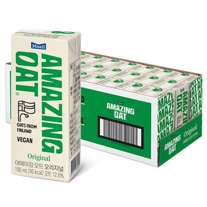 매일유업 어메이징 오트 오리지널 귀리음료, 24개, 190ml