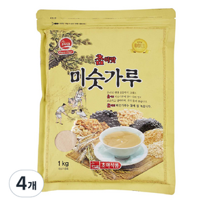 초야식품 참이맛 미숫가루, 4개, 1kg