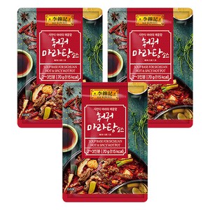 이금기 훠궈 마라탕 소스, 70g, 3개