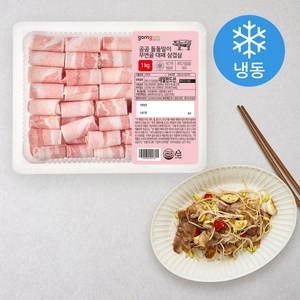 곰곰 돌돌말이 무연골 대패 삼겹살 (냉동), 1kg, 1개입