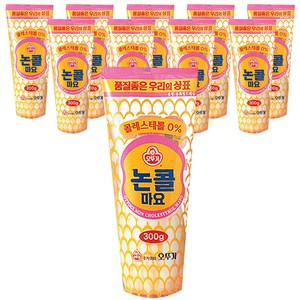 오뚜기 논콜마요, 300g, 10개