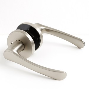 K1 DOMO 버튼형 방문손잡이 이지 그레이 국내산, 1개