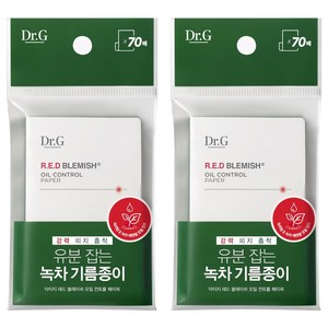 닥터지 레드 블레미쉬 오일 컨트롤 페이퍼, 70개입, 2개