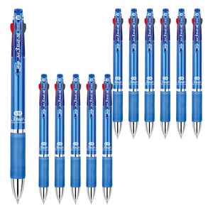 자바펜 제트 3볼 M 0.38mm, 블루, 12개