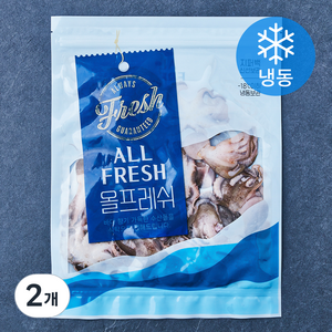 손질 김씨밥 주꾸미 12미 (냉동), 400g, 2개