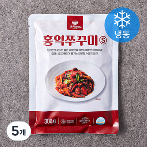 홍익상회 홍익쭈꾸미 S (냉동), 300g, 5개